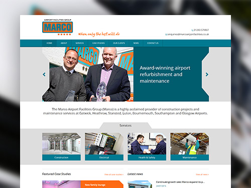 Marco Airport Facilities Website