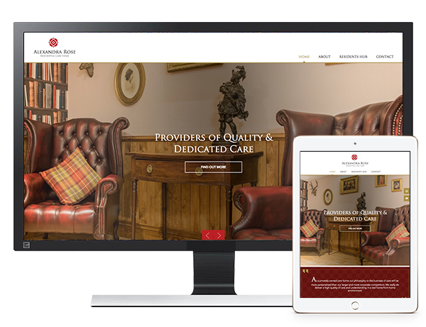 Website Development Case Study - Alexandra Rose