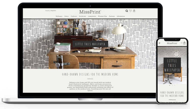 Website Design Case Study - MissPrint