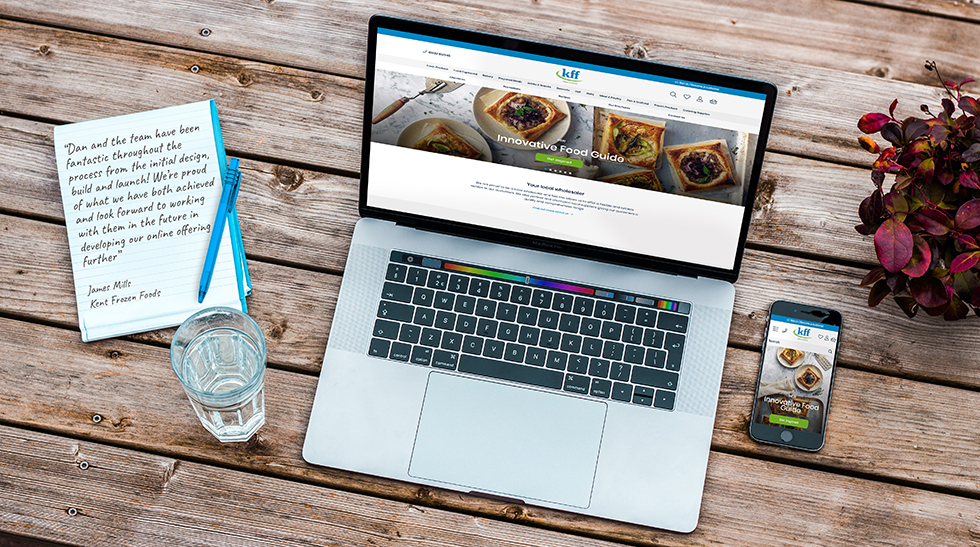 Web Design - Kent Frozen Foods