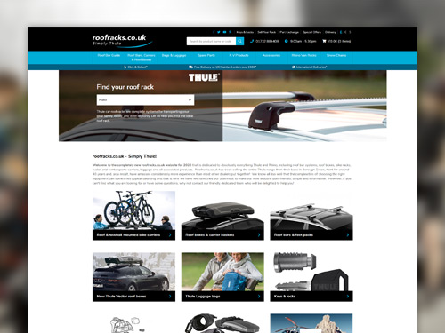 Roofracks.co.uk Website