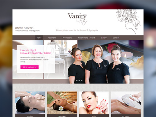 Vanity Fair Beauty Website