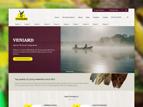 Veniard Website